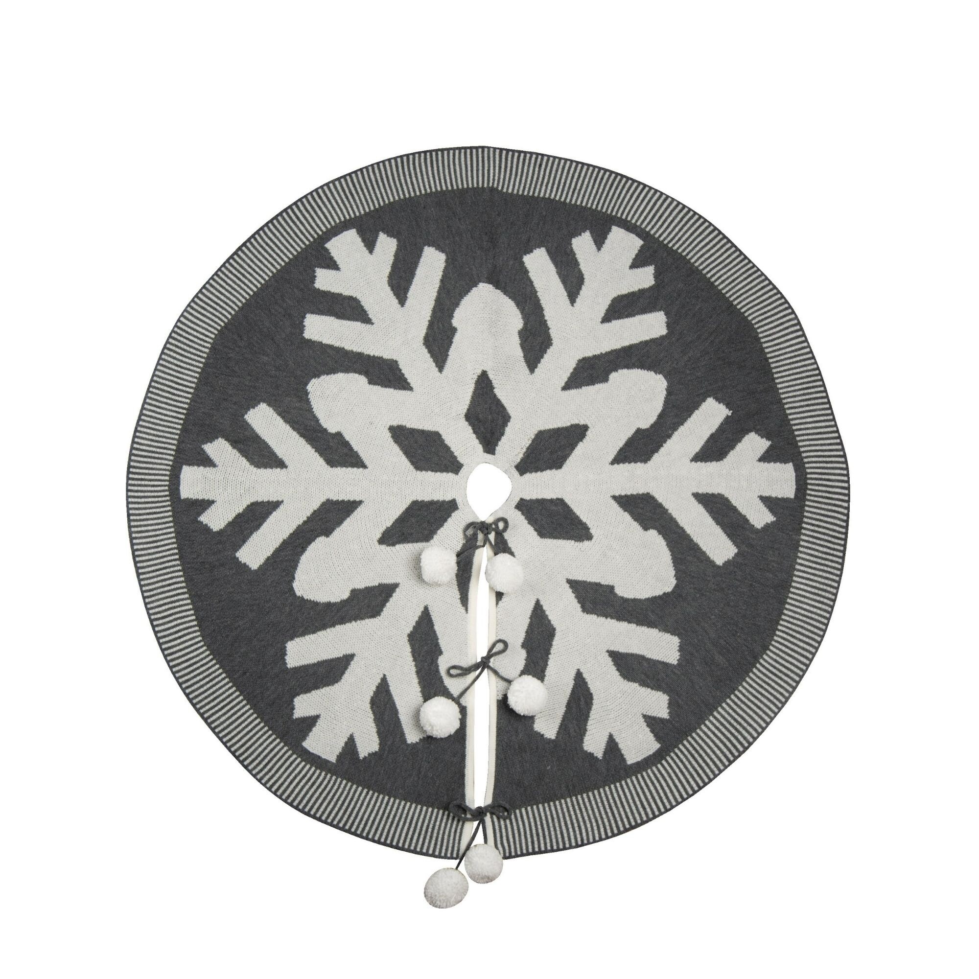 Grey Christmas Tree Skirts and Collars Bed Bath & Beyond